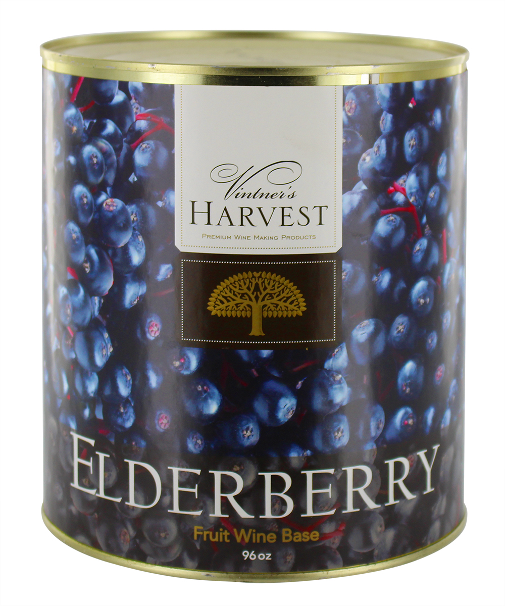 Elderberry (Vintner's Harvest Fruit Bases) 96oz Can for Home Wine Making eBay